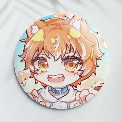 【头像组】58mm覆膜吧唧亮膜款 - 蓝